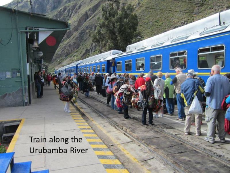 Train to Aquas Calientes