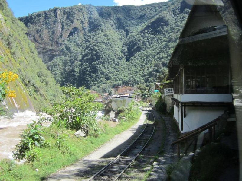 Train to Aquas Calientes