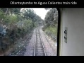 Train to Aquas Calientes