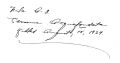 File Envelope : File A-3 Carmine Acquafondata killed August 15, 1924